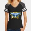 Women's Game V Neck Tee Thumbnail