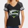 Women's Game V Neck Tee Thumbnail