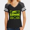 Women's Game V Neck Tee Thumbnail
