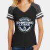 Women's Game V Neck Tee Thumbnail