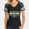 Women's Game V Neck Tee Thumbnail
