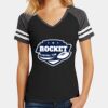 Women's Game V Neck Tee Thumbnail