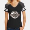Women's Game V Neck Tee Thumbnail