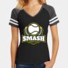 Women's Game V Neck Tee Thumbnail