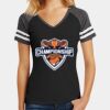 Women's Game V Neck Tee Thumbnail