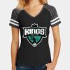 Women's Game V Neck Tee Thumbnail