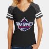 Women's Game V Neck Tee Thumbnail