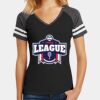 Women's Game V Neck Tee Thumbnail