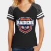 Women's Game V Neck Tee Thumbnail