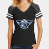 Women's Game V Neck Tee Thumbnail