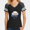 Women's Game V Neck Tee Thumbnail