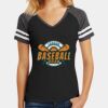 Women's Game V Neck Tee Thumbnail