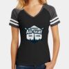 Women's Game V Neck Tee Thumbnail