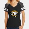 Women's Game V Neck Tee Thumbnail