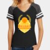 Women's Game V Neck Tee Thumbnail
