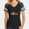 Women's Game V Neck Tee Thumbnail