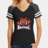 Women's Game V Neck Tee Thumbnail