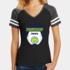 Women's Game V Neck Tee Thumbnail