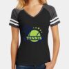 Women's Game V Neck Tee Thumbnail