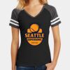Women's Game V Neck Tee Thumbnail