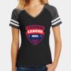 Women's Game V Neck Tee Thumbnail