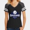 Women's Game V Neck Tee Thumbnail