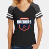 Women's Game V Neck Tee Thumbnail