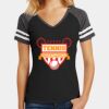 Women's Game V Neck Tee Thumbnail