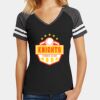 Women's Game V Neck Tee Thumbnail