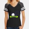 Women's Game V Neck Tee Thumbnail