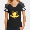 Women's Game V Neck Tee Thumbnail