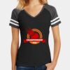 Women's Game V Neck Tee Thumbnail