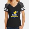 Women's Game V Neck Tee Thumbnail