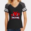 Women's Game V Neck Tee Thumbnail