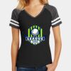 Women's Game V Neck Tee Thumbnail
