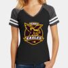 Women's Game V Neck Tee Thumbnail