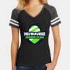 Women's Game V Neck Tee Thumbnail