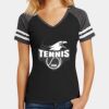 Women's Game V Neck Tee Thumbnail