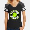 Women's Game V Neck Tee Thumbnail