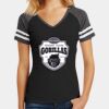 Women's Game V Neck Tee Thumbnail