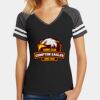Women's Game V Neck Tee Thumbnail