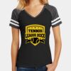 Women's Game V Neck Tee Thumbnail