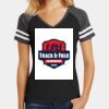 Women's Game V Neck Tee Thumbnail
