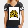Women's Game V Neck Tee Thumbnail