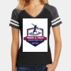 Women's Game V Neck Tee Thumbnail