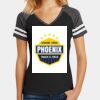 Women's Game V Neck Tee Thumbnail