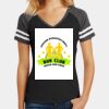 Women's Game V Neck Tee Thumbnail
