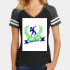 Women's Game V Neck Tee Thumbnail