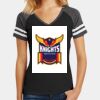 Women's Game V Neck Tee Thumbnail