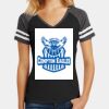 Women's Game V Neck Tee Thumbnail